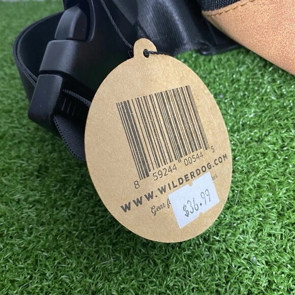 Wilderdog Utility Pack Fanny Pack 3 Compartment - Black & Brown - Picture 3 of 4